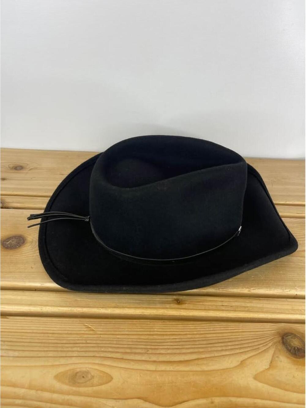 Stetson Crushable Wool Cowboy Hat – Black – X-Large – Made in USA